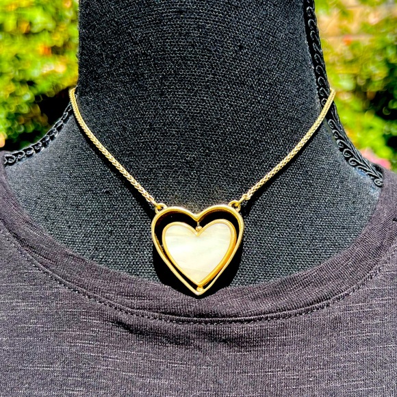 Lucky Brand Jewelry - Lucky Brand lariat heart necklace